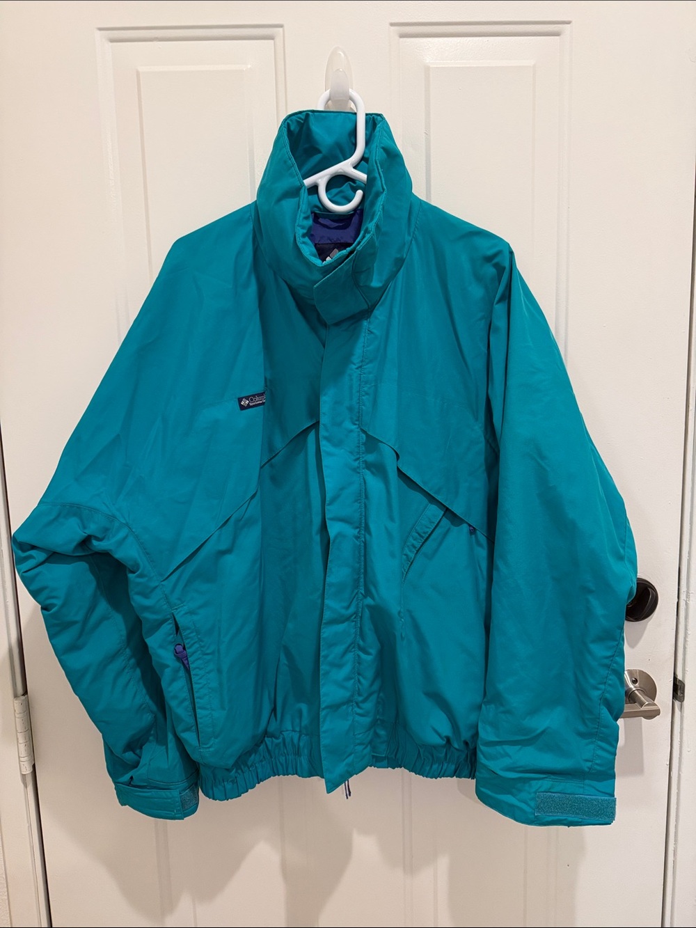 Columbia Teal Men's Windbreaker Jacket